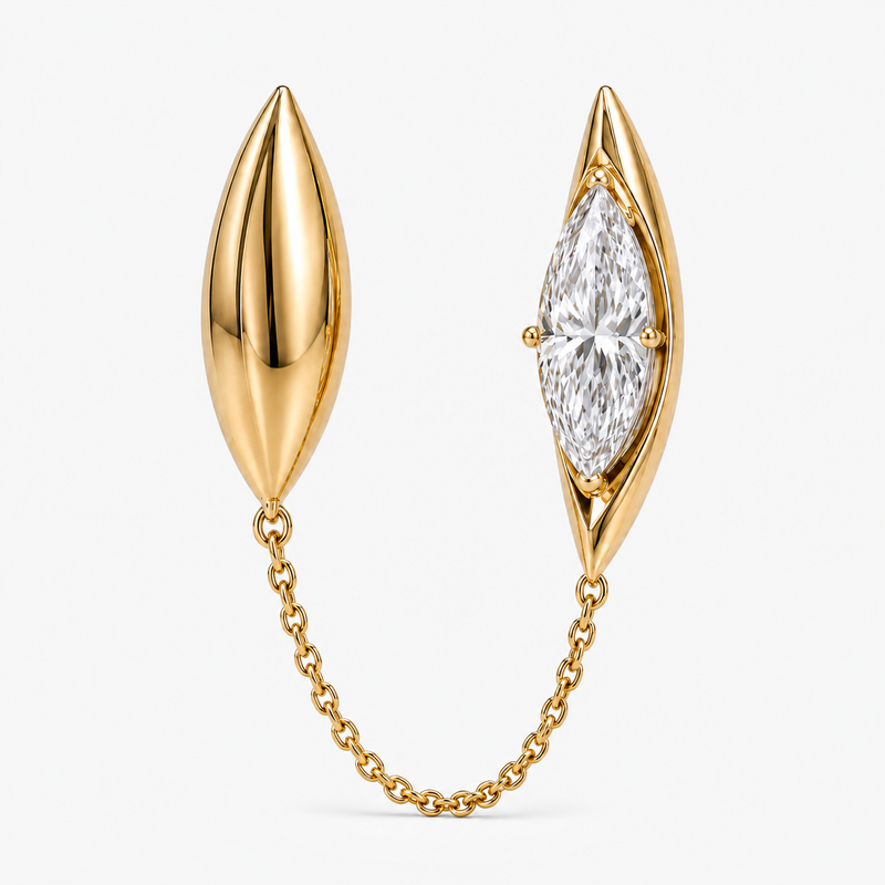 Ascent Double-Piercing Earrings